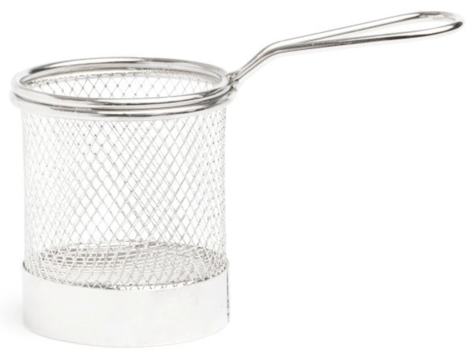 Panier à friture de service rond D : 8cm H : 8.5cm