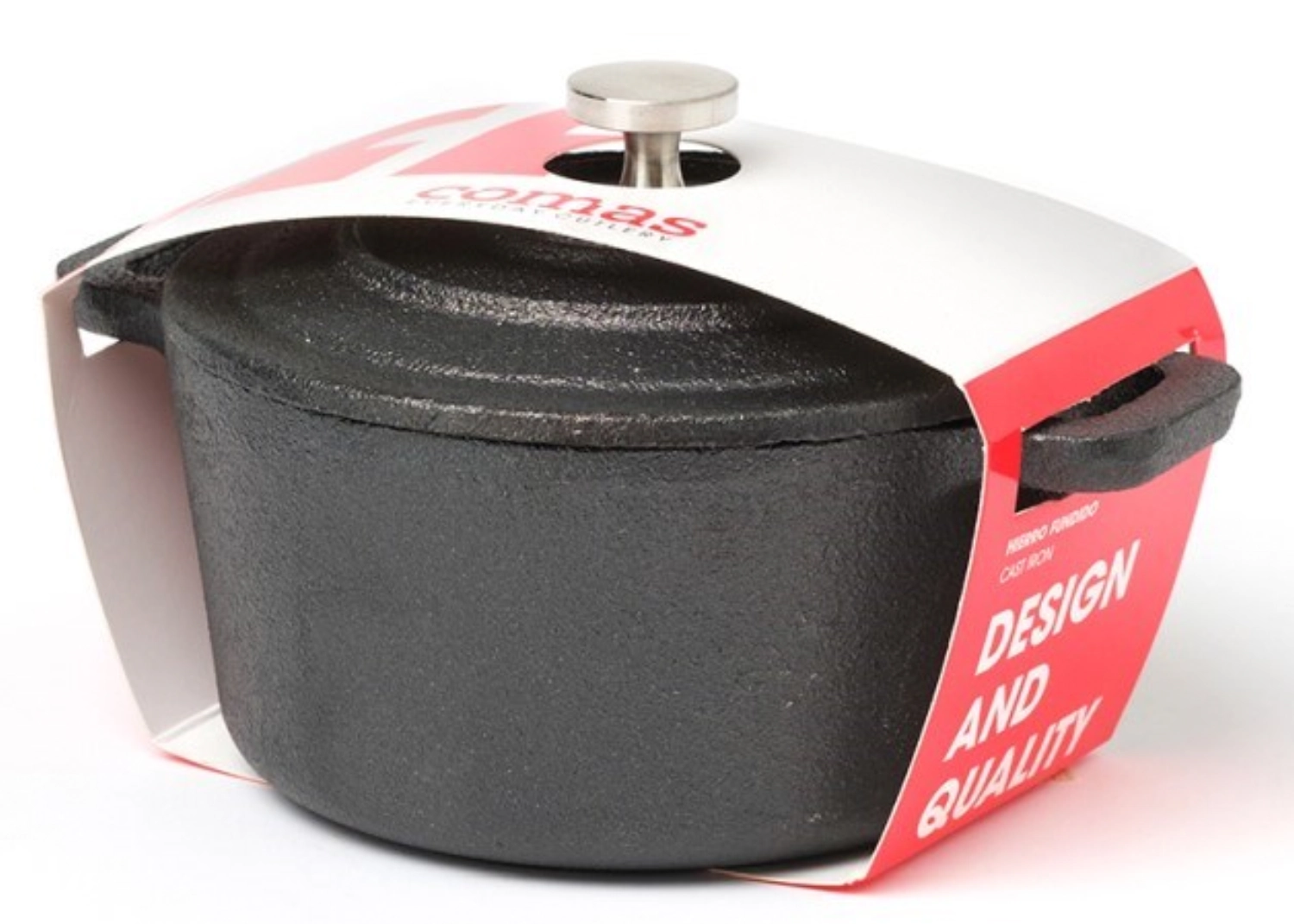 Casserole Mini en fonte ronde D : 14cm H : 11cm