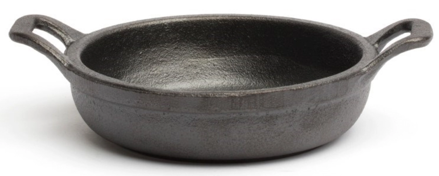 Gusseisenpfanne Mini rund D: 12.2cm H: 3cm