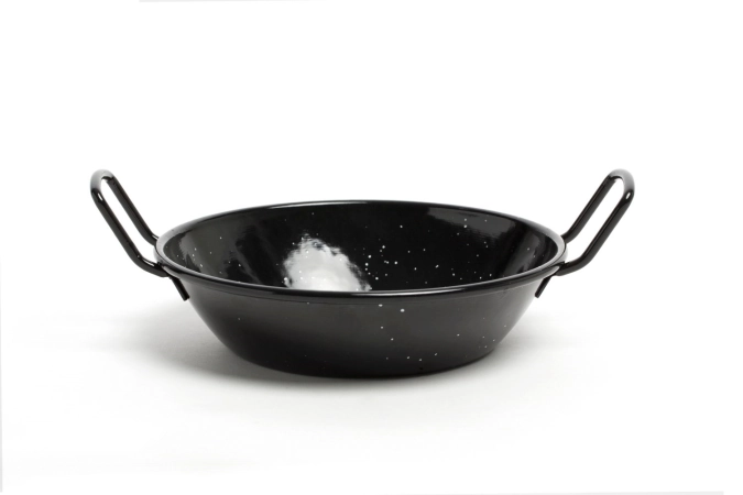 Mini Pfanne emailliert D14cm H3.8cm