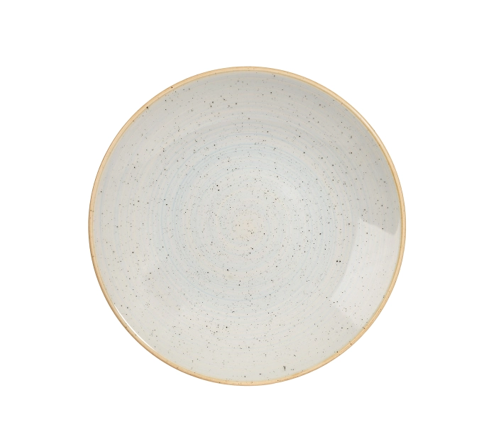 Assiette plate coupe creuse duck egg 25.5cm