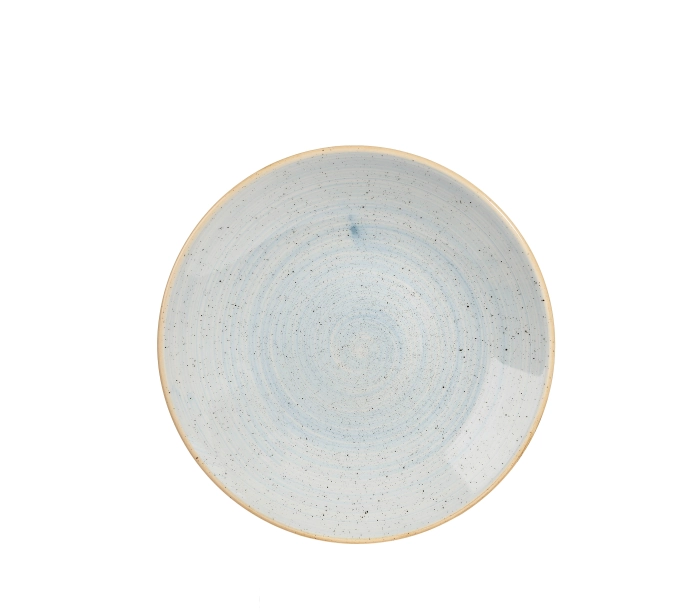 Assiette plate coupe creuse duck egg 22.5cm