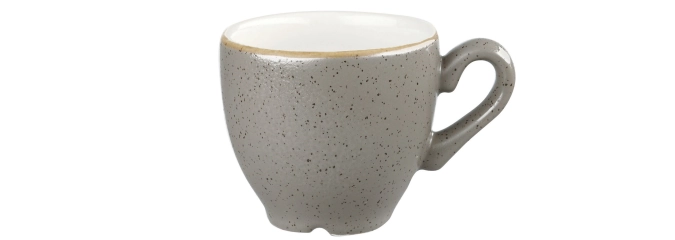 Stonecast peppercorn grey tasse à espresso 10cl