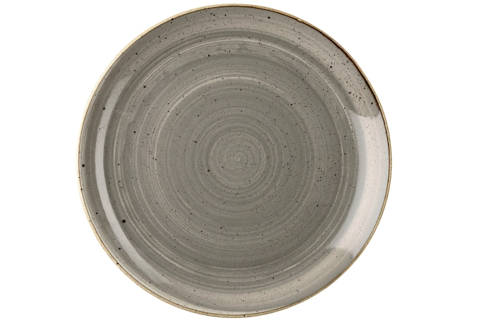 Assiette a pizza peppercorn grey 32.4cm