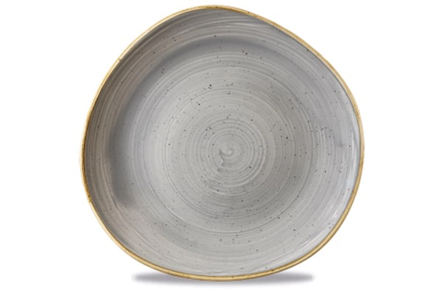 Assiette plate organic grey 28.6cm