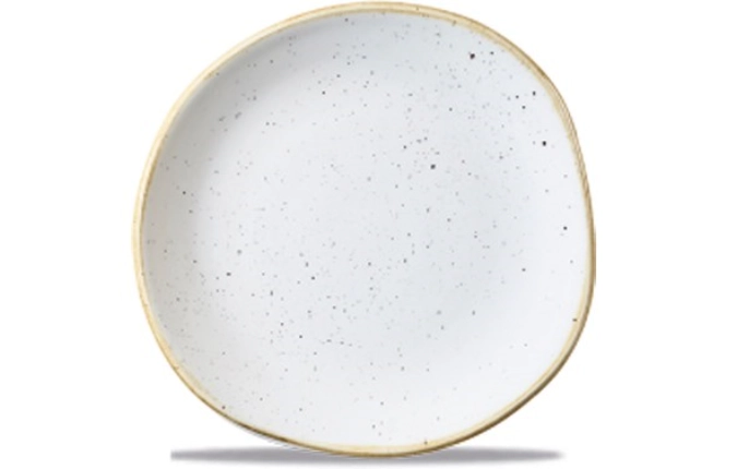 Stonecast Barley White Organic Teller flach