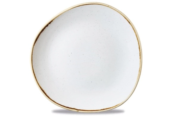 Assiette plate organic barley white 28.6cm