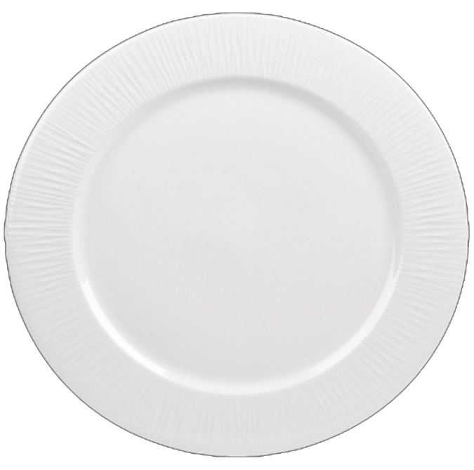 Bamboo White Platzteller