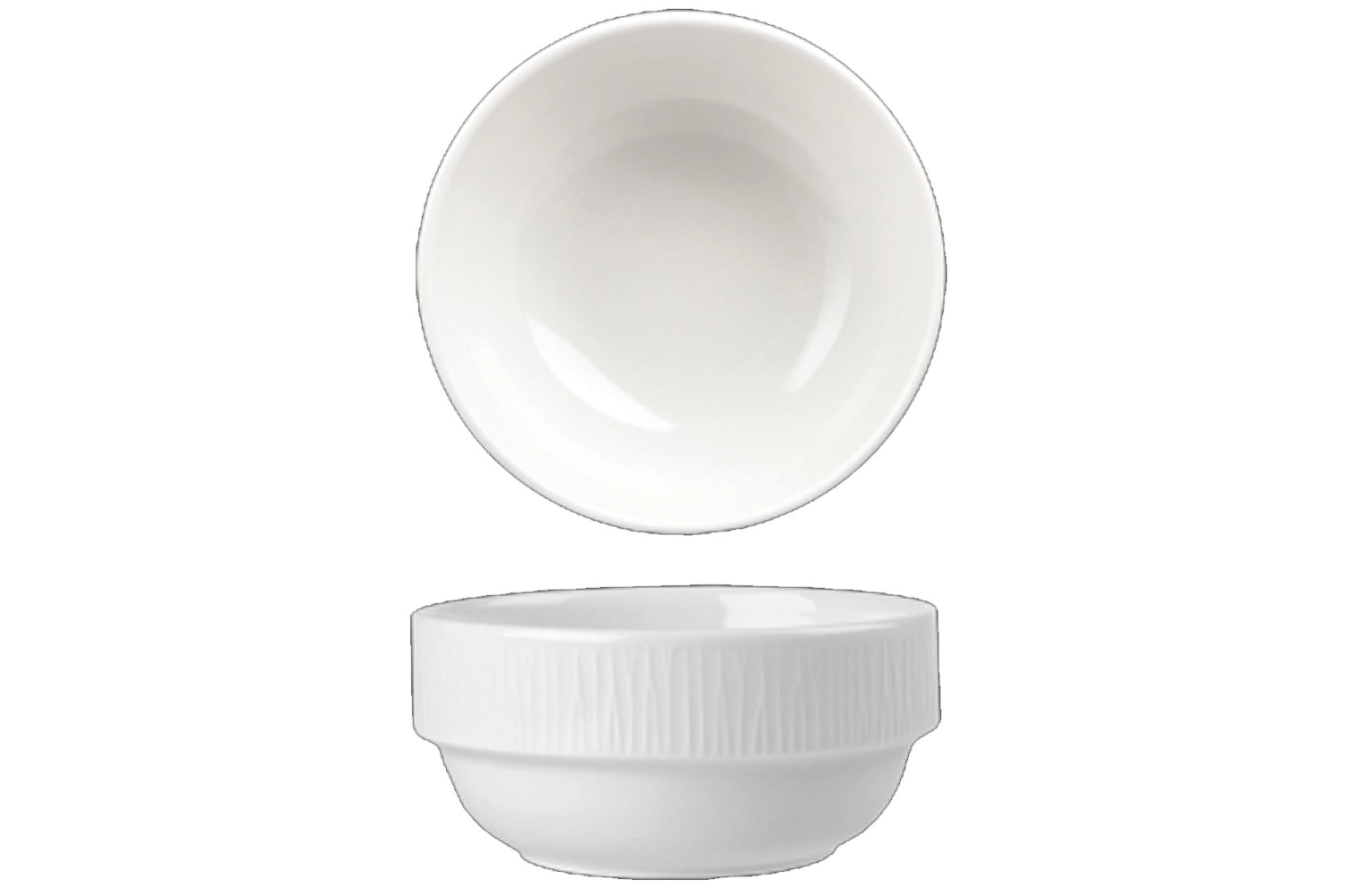 Bamboo White Schale