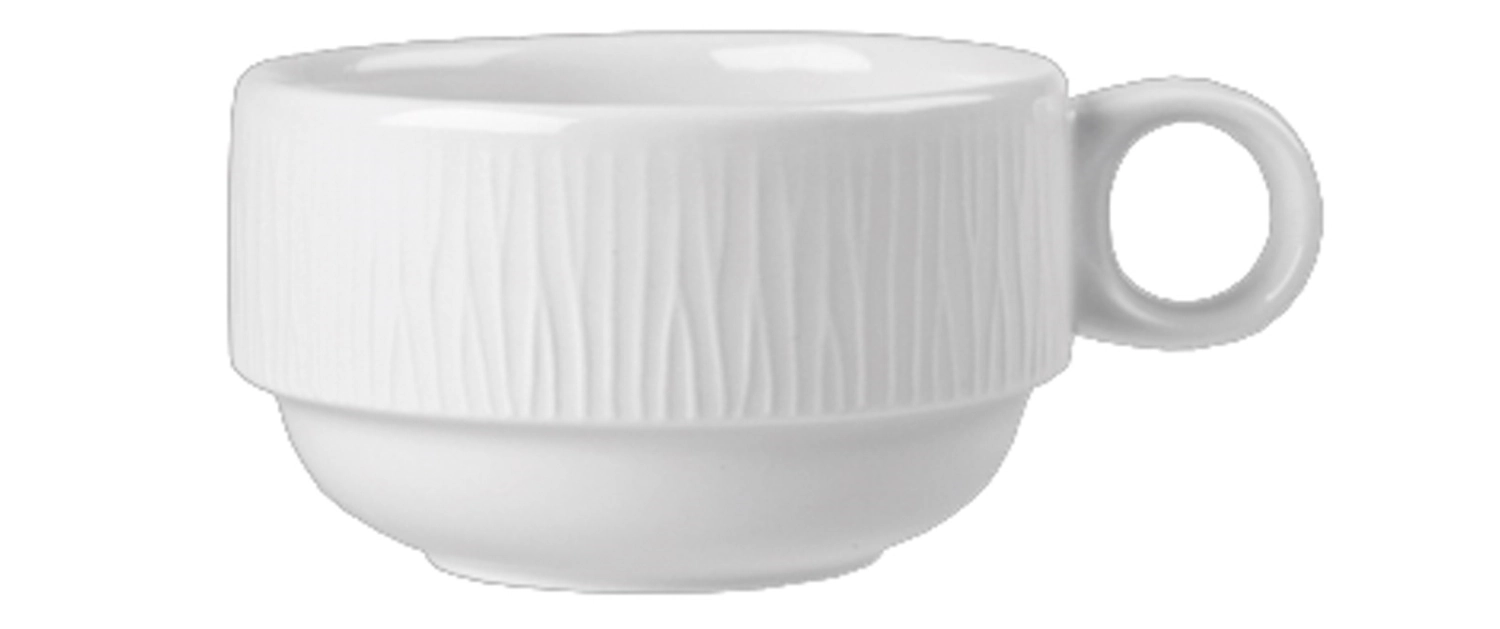 Bamboo White Tasse