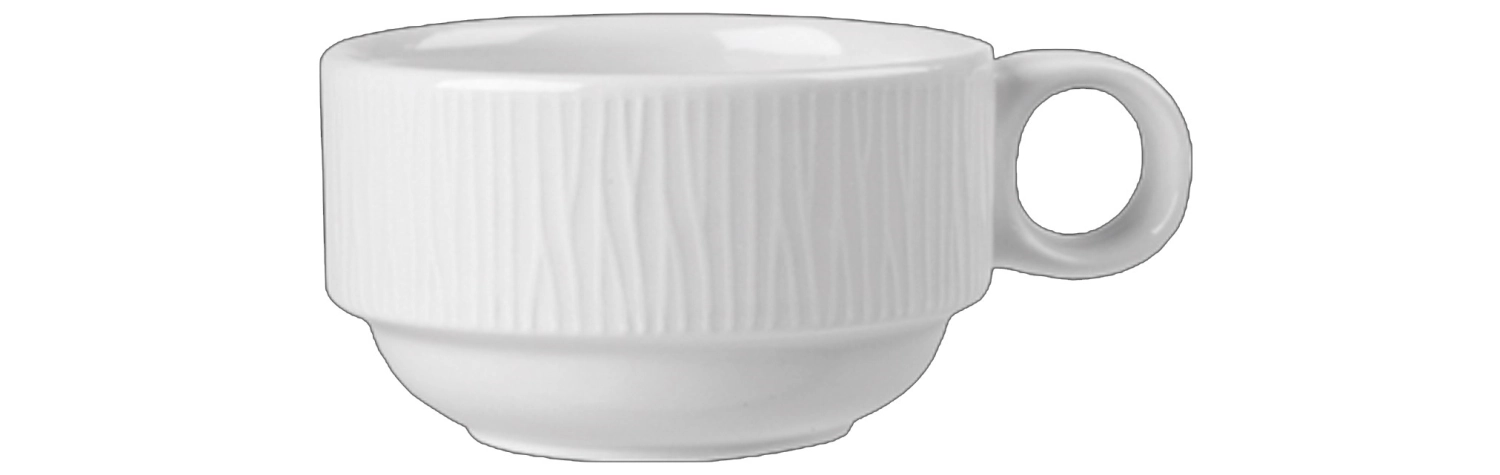 Bamboo White Tasse