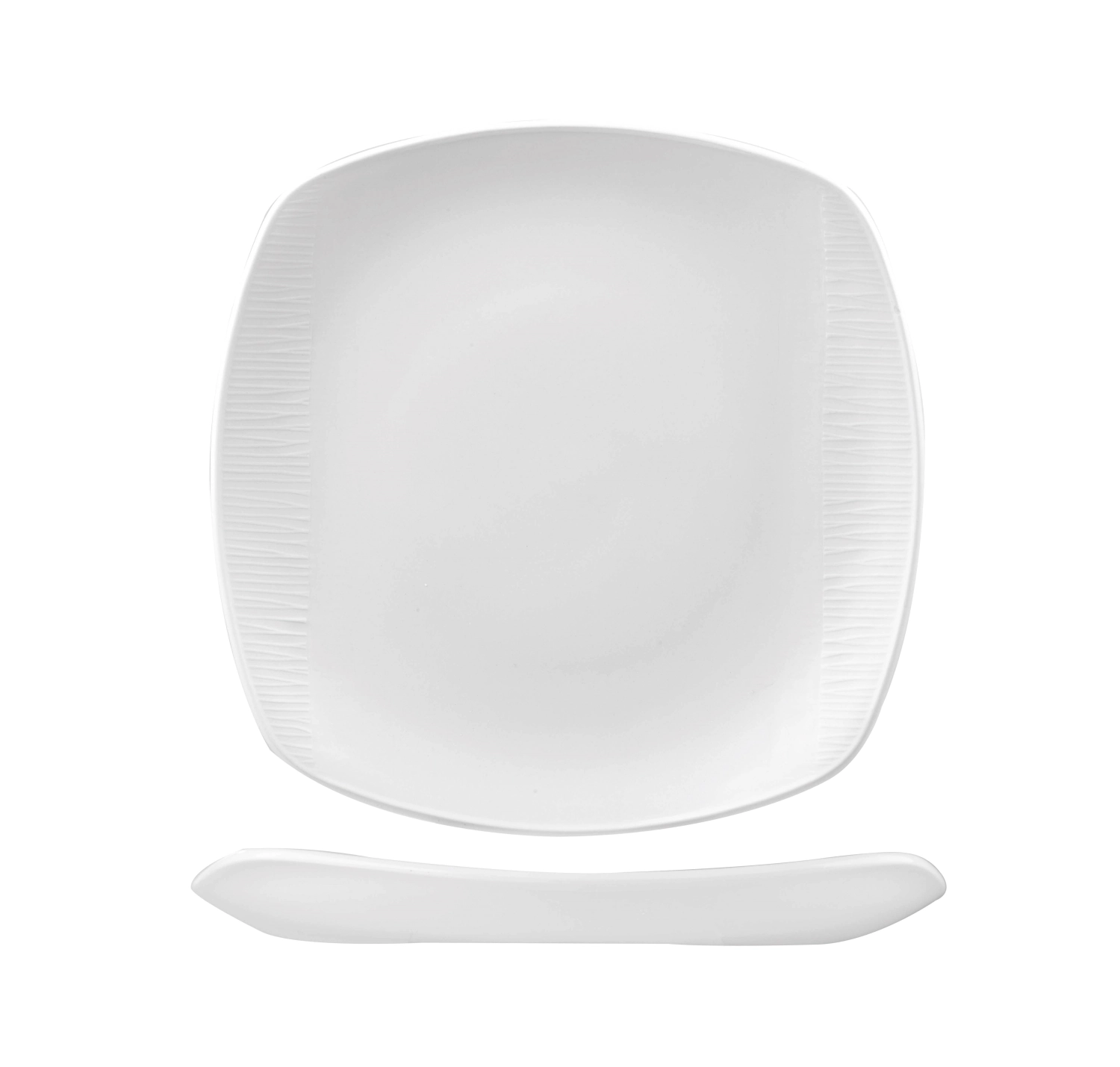 Assiette carree 17cm