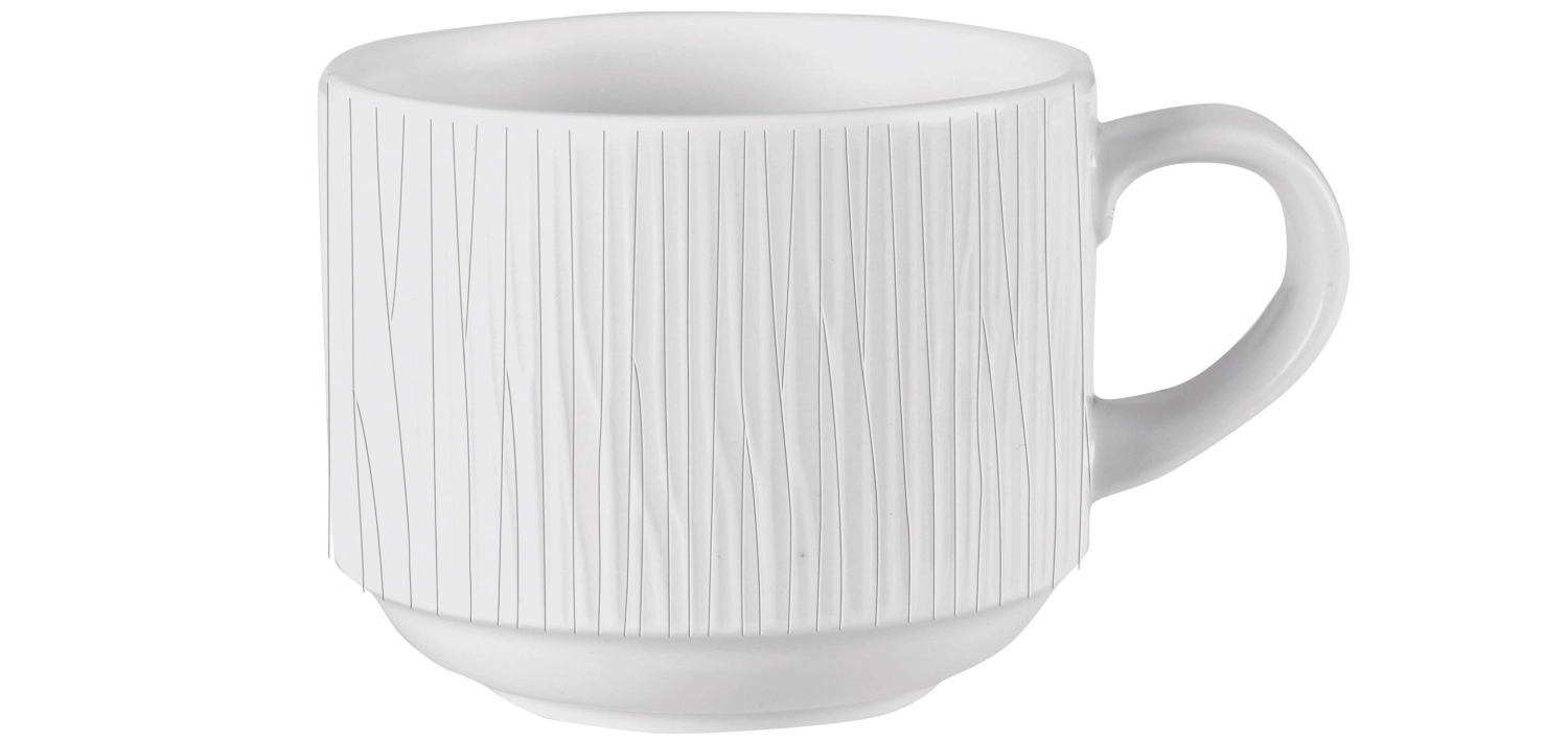 Bamboo White Tasse