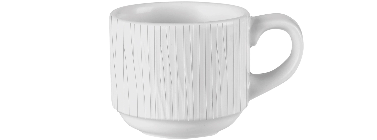 Bamboo White Tasse