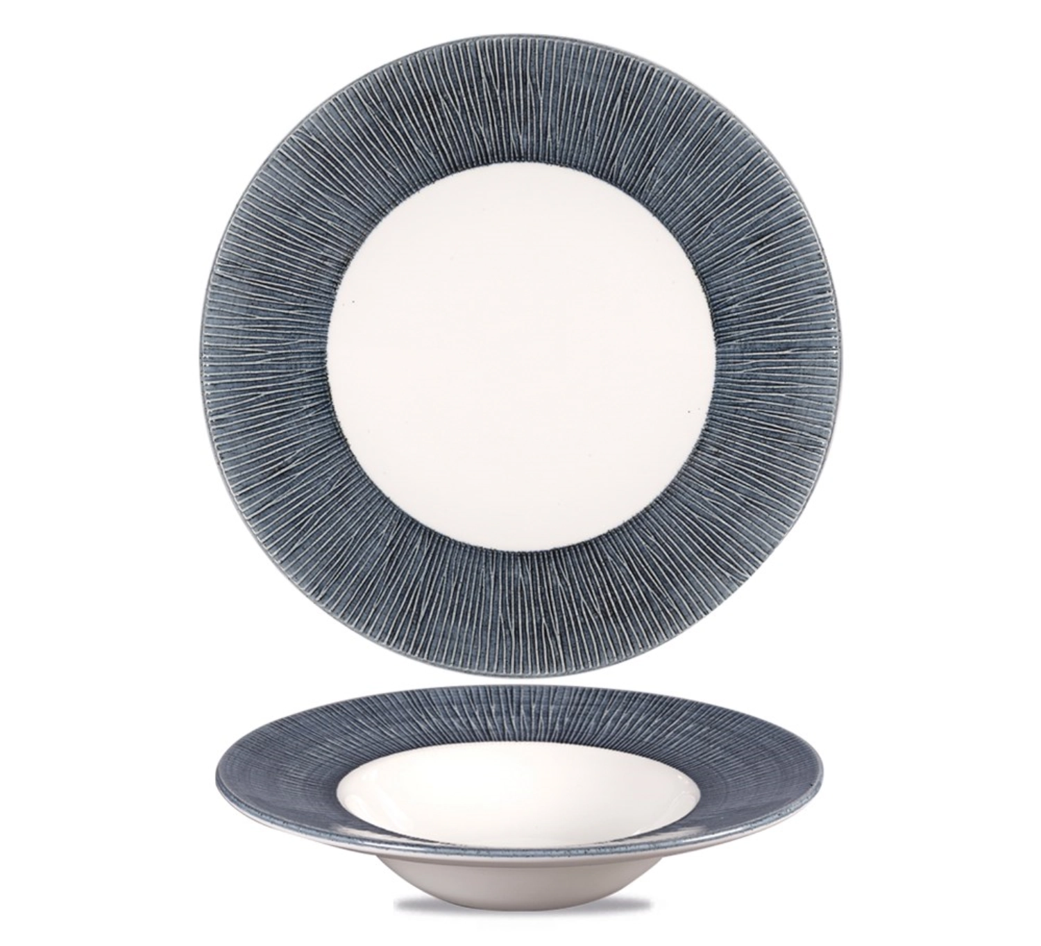 Assiette bassin avec aile mist 24cm