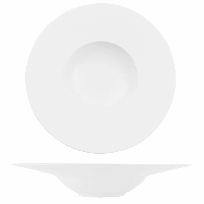 Alchemy Ambience White Teller tief breite Fahne