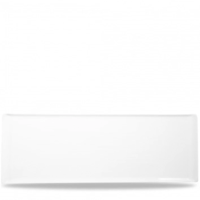 Alchemy Melamine White Buffet Tablett