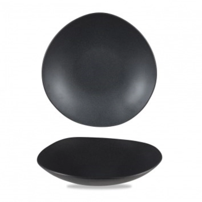Saladier trace noir granite en melamine 32cm