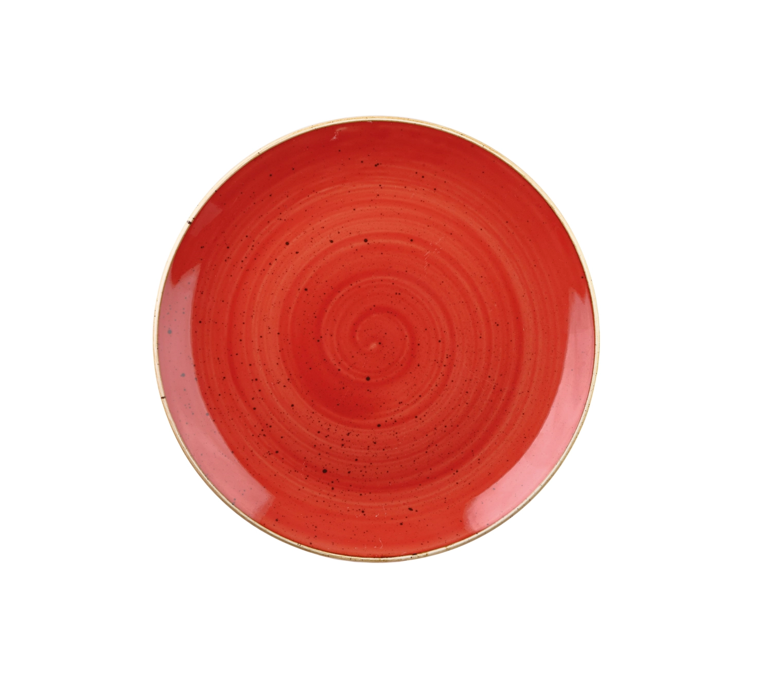 Stonecast berry red coupe assiette creuse 24.8cm