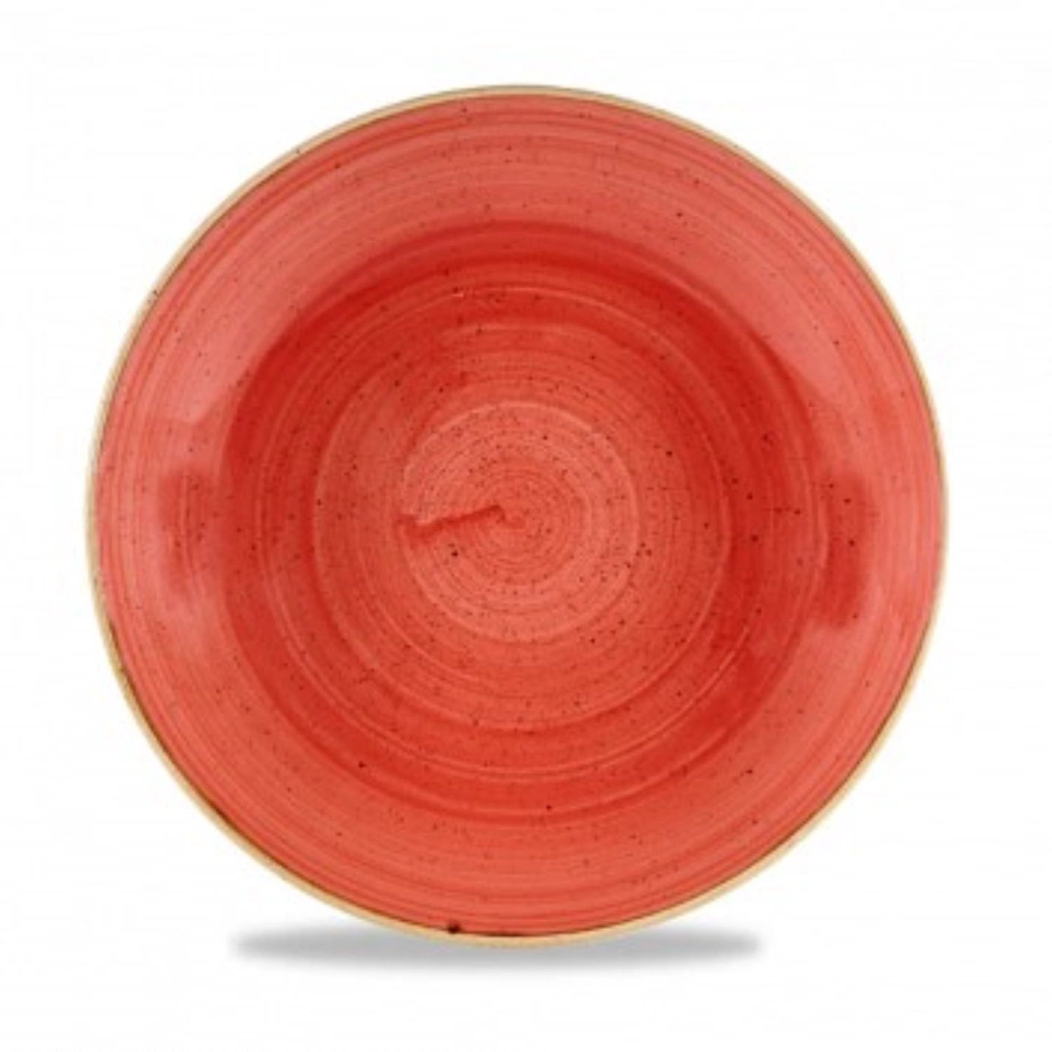 Assiette creuse berry red 18.2cm