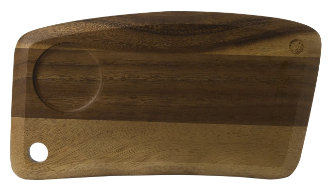 Planche en bois geo 31x17cm
