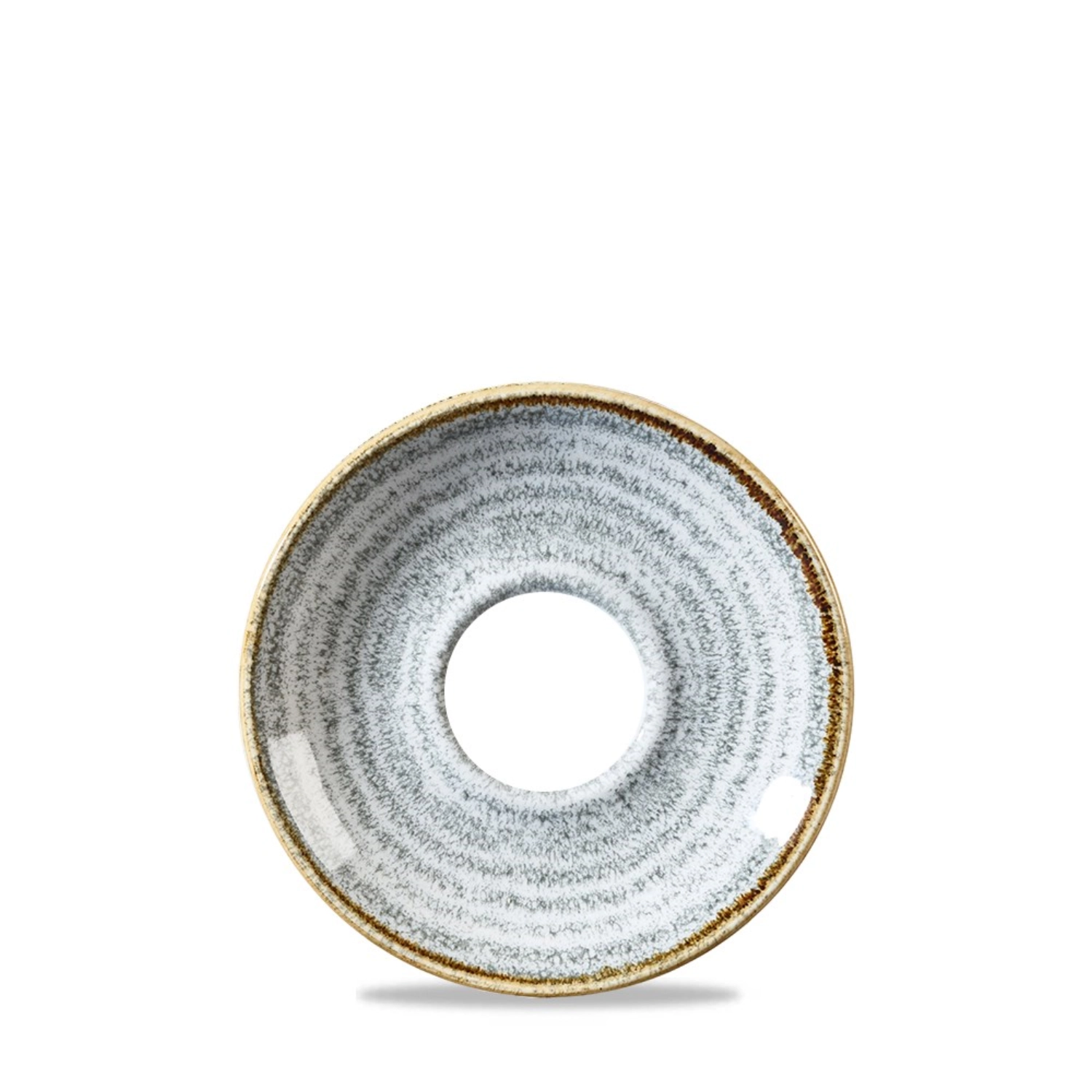 Studio Prints Homespun Stone Grey Untertasse