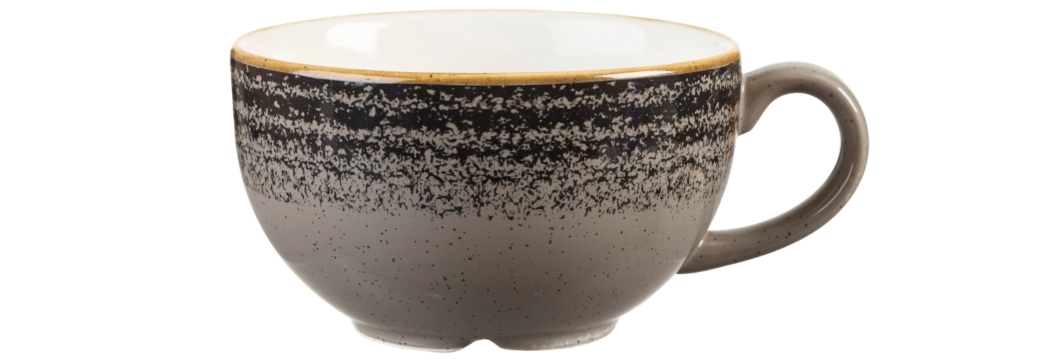 S.P. Homespun Charcoal Black Tasse