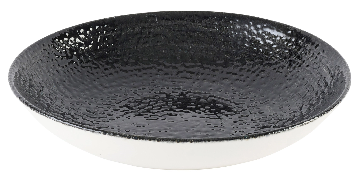 S.P. Homespun Chroma Black Coupe Assiette creuse