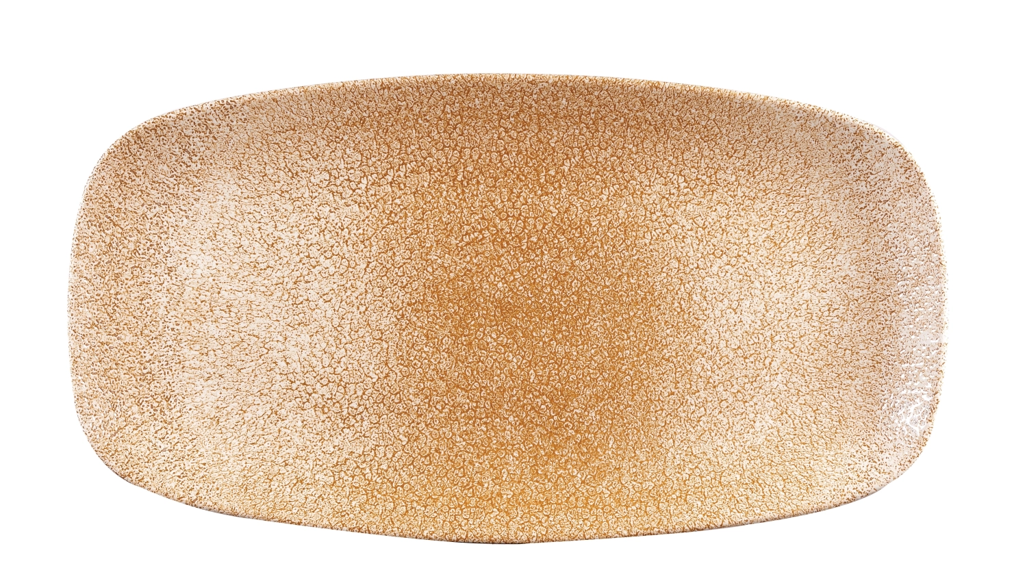 Assiette rectangulaire chefs oblong quartz black 35.5x18.9cm