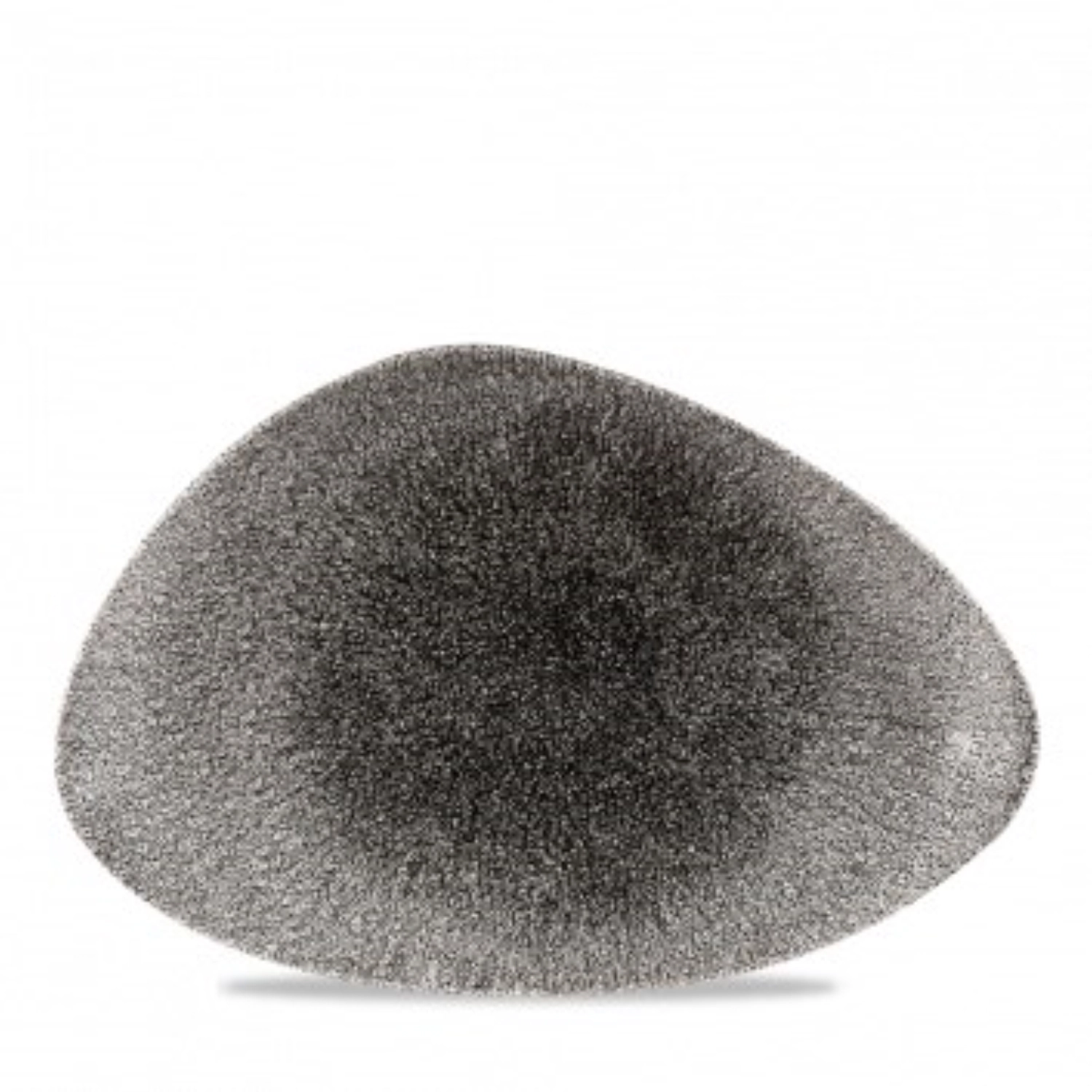 S.P. Raku Quartz Black Triangel Platte