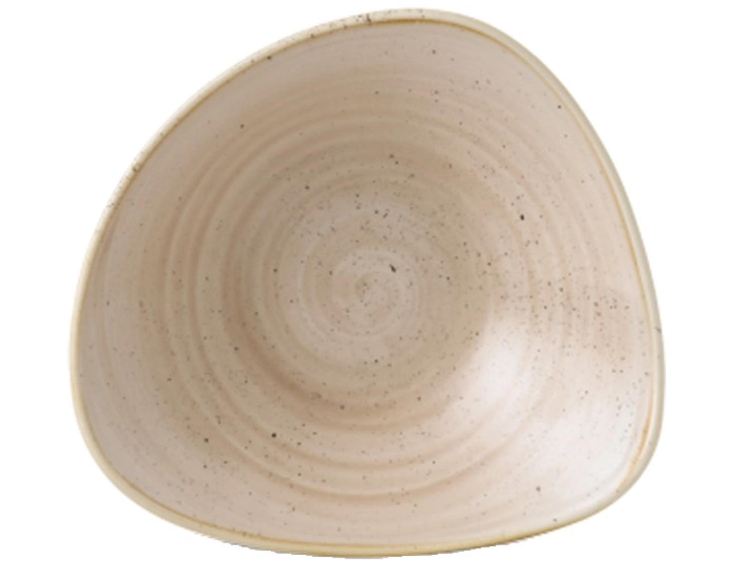 Stonecast Nutmeg Cream Triangel Schüssel