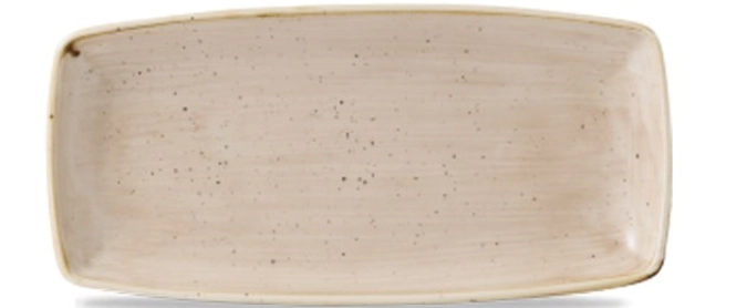 Stonecast Nutmeg Cream Platte rechteckig 29.5x15cm