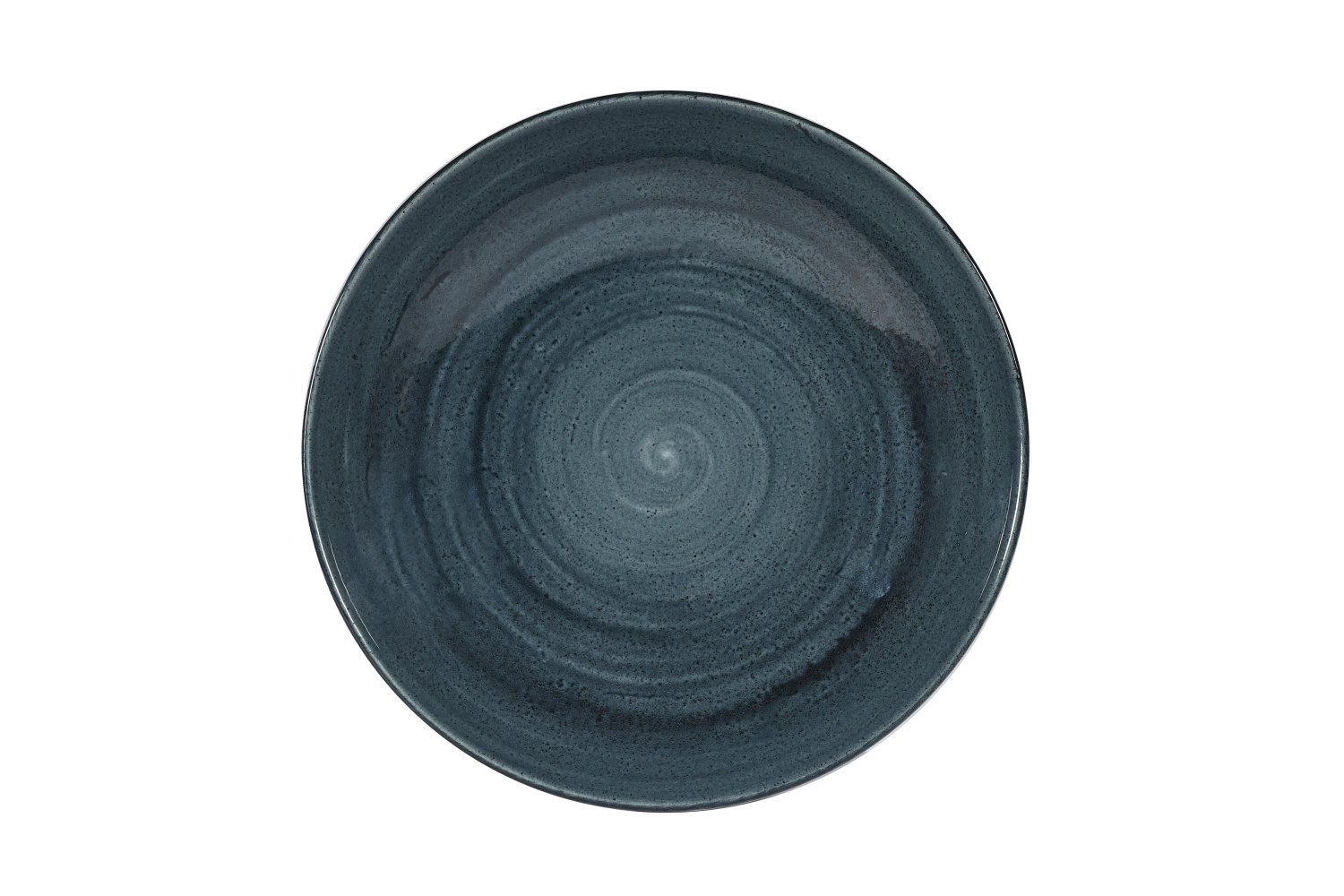 Stonecast Patina Rustic Teal Coupe Teller tief