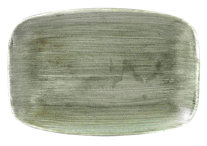 Assiette rectangulaire chef´s oblong 30x19.9cm burnished gre