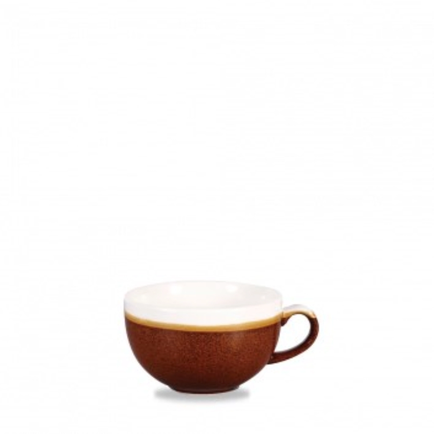 Tasse a cappuccino cinnamon brown 34cl
