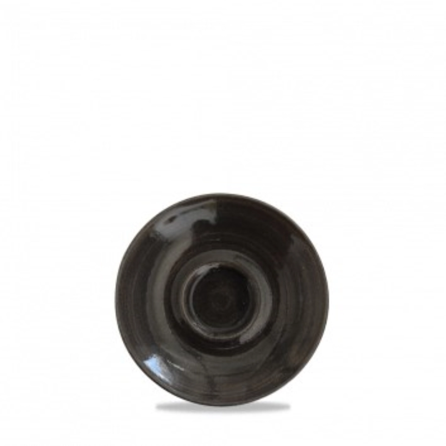 Monochrome iron black soucoupe 11.8cm pour 343.032.014