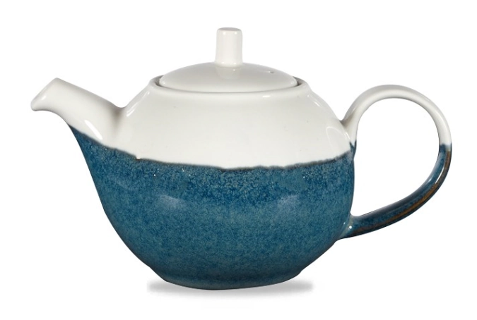 Monochrome Sapphire Blue théière/cafetière
