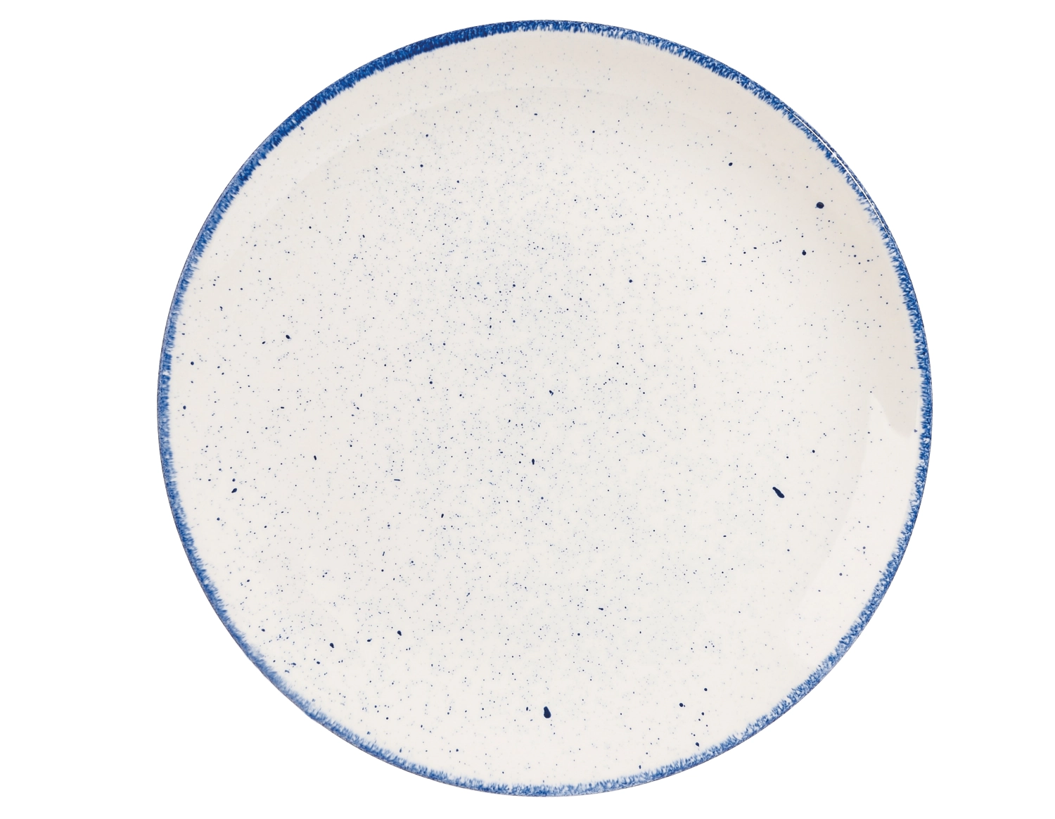 Stonecast Hints Indigo Blue Coupe Teller flach