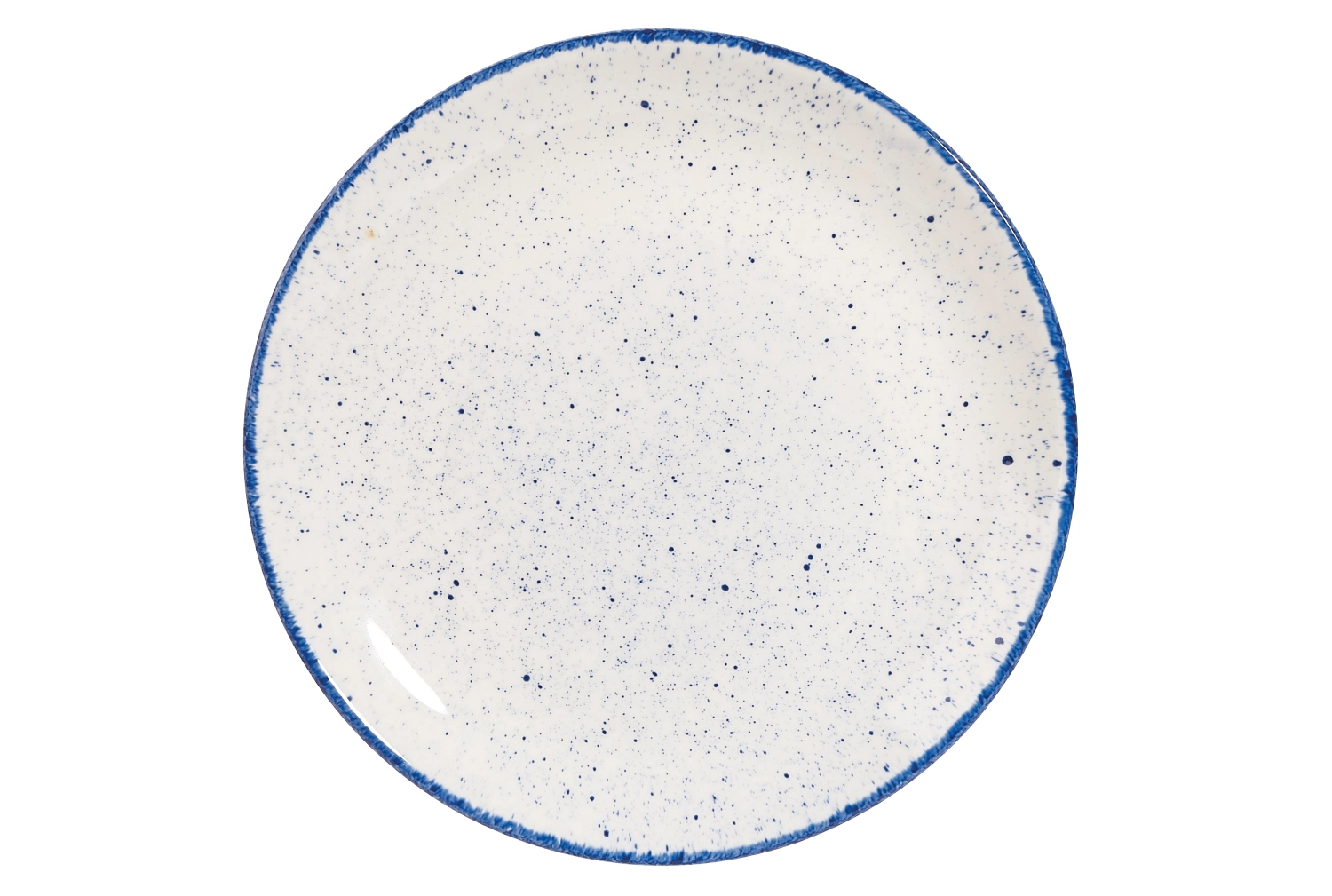 Stonecast Hints Indigo Blue Coupe Teller flach