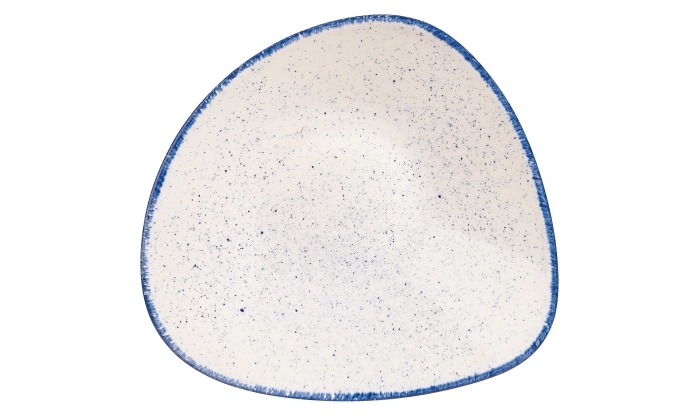 Stonecast Hints Indigo Blue Triangel Schüssel