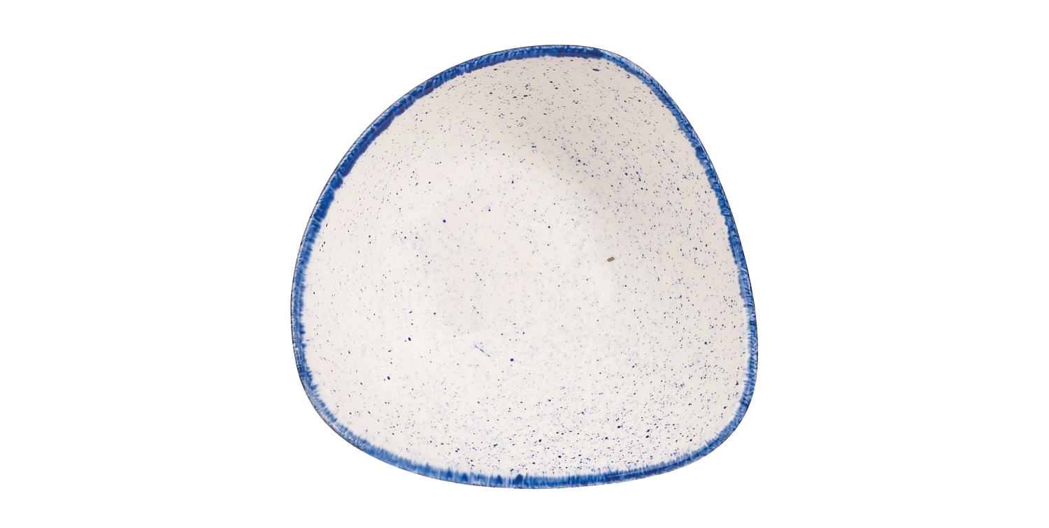 Bol triangle indigo 15.3cm 26cl