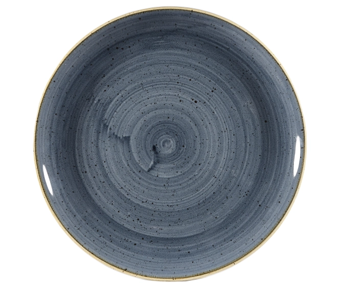 Stonecast blueberry coupe assiette plate 28.8cm
