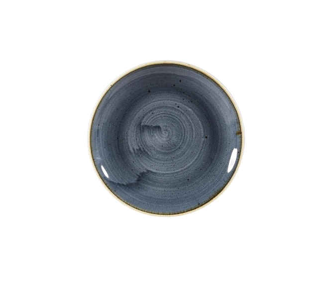Assiette coupe plate stonecast blueberry 16.5cm