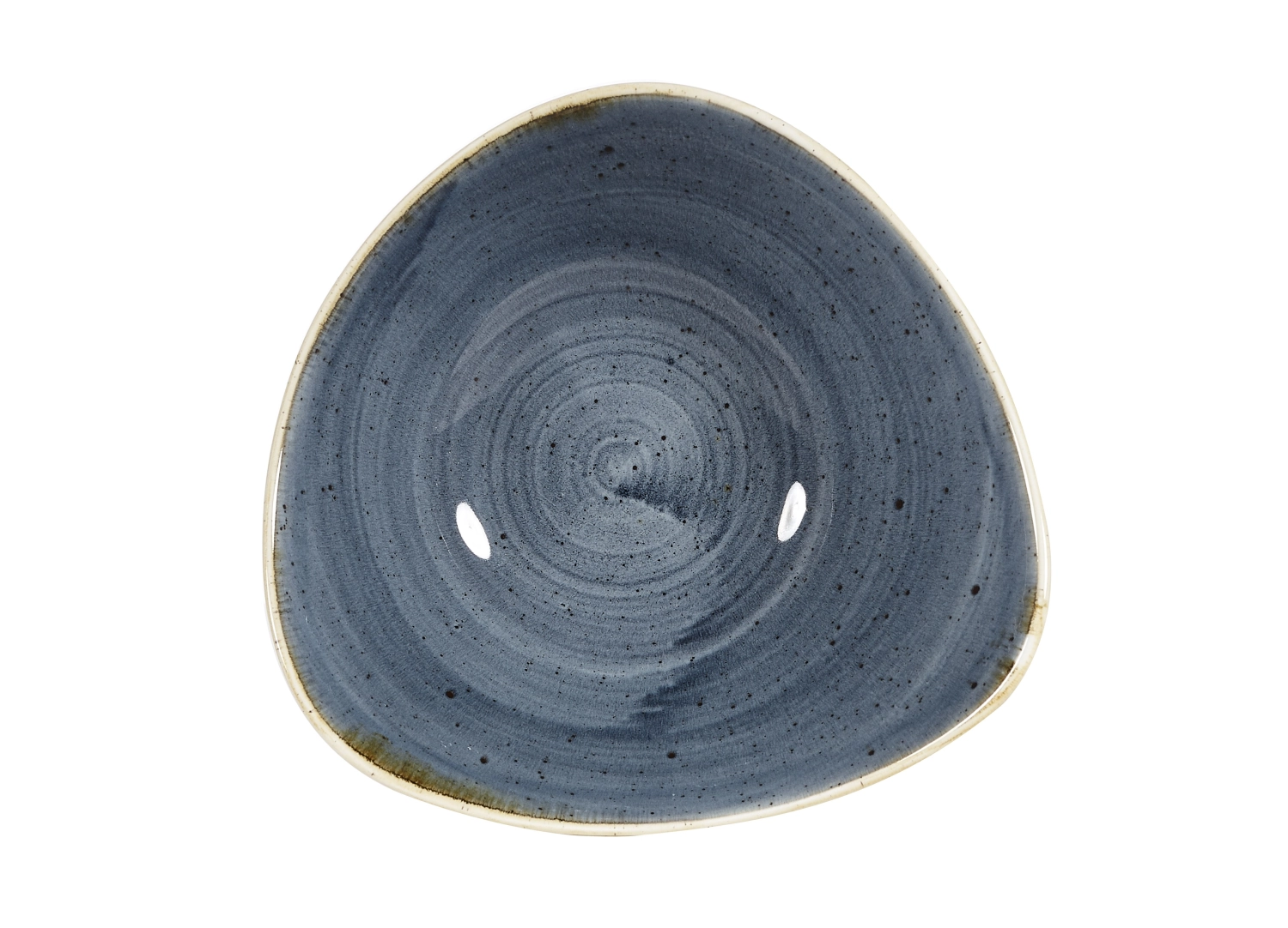 Stonecast Blueberry Triangel Schüssel