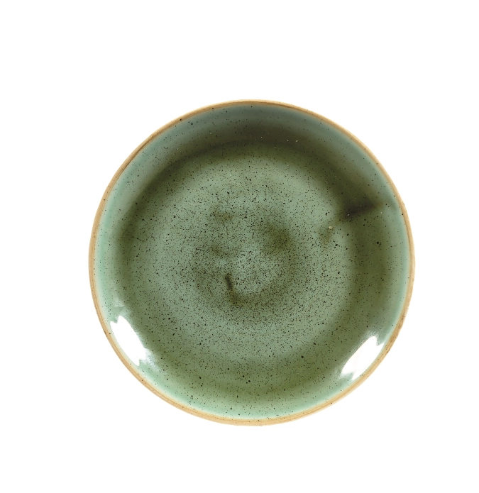 Assiette coupe plate samphire green 16.5cm
