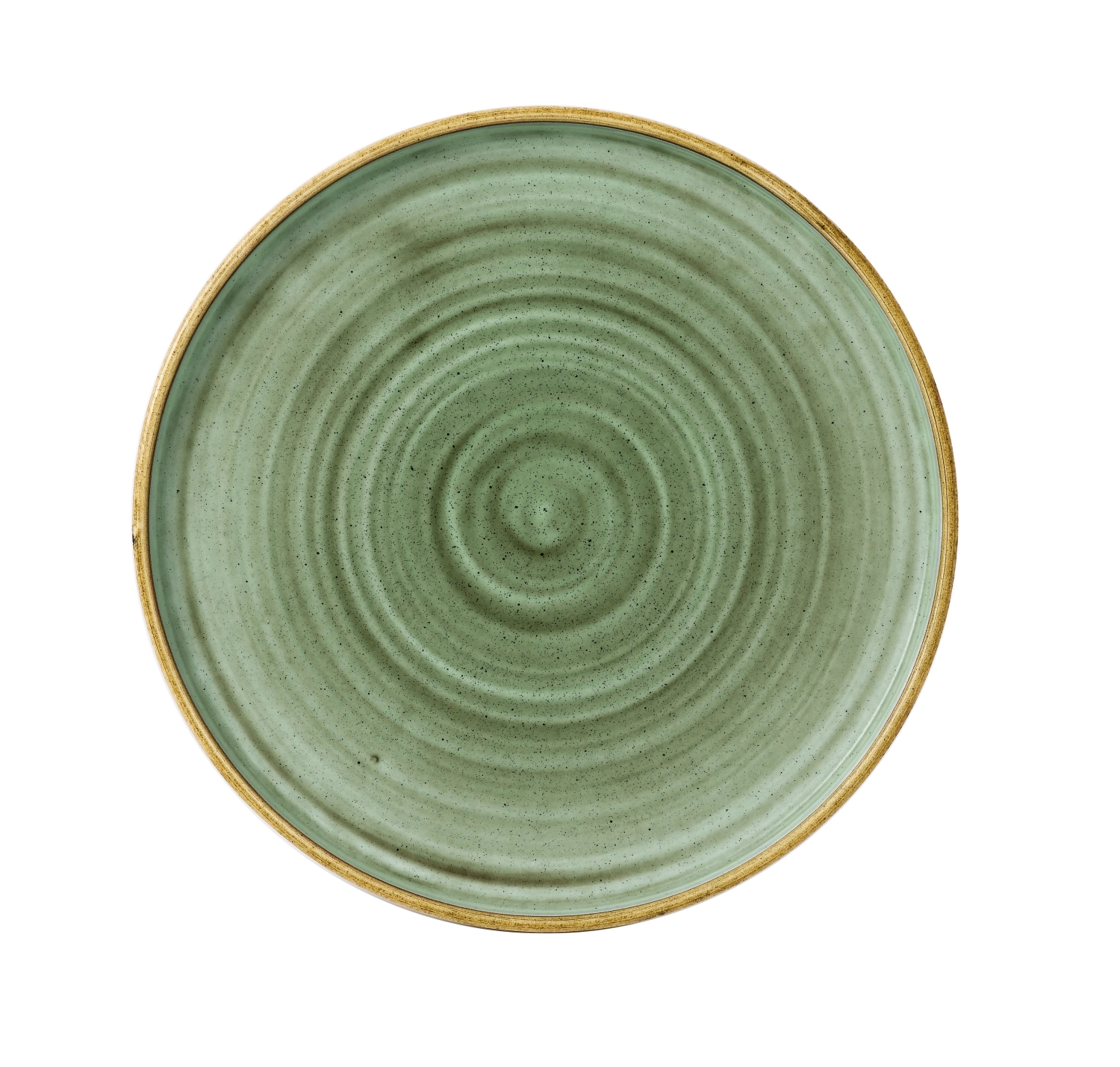 Stonecast Samphire Green Walled Teller flach