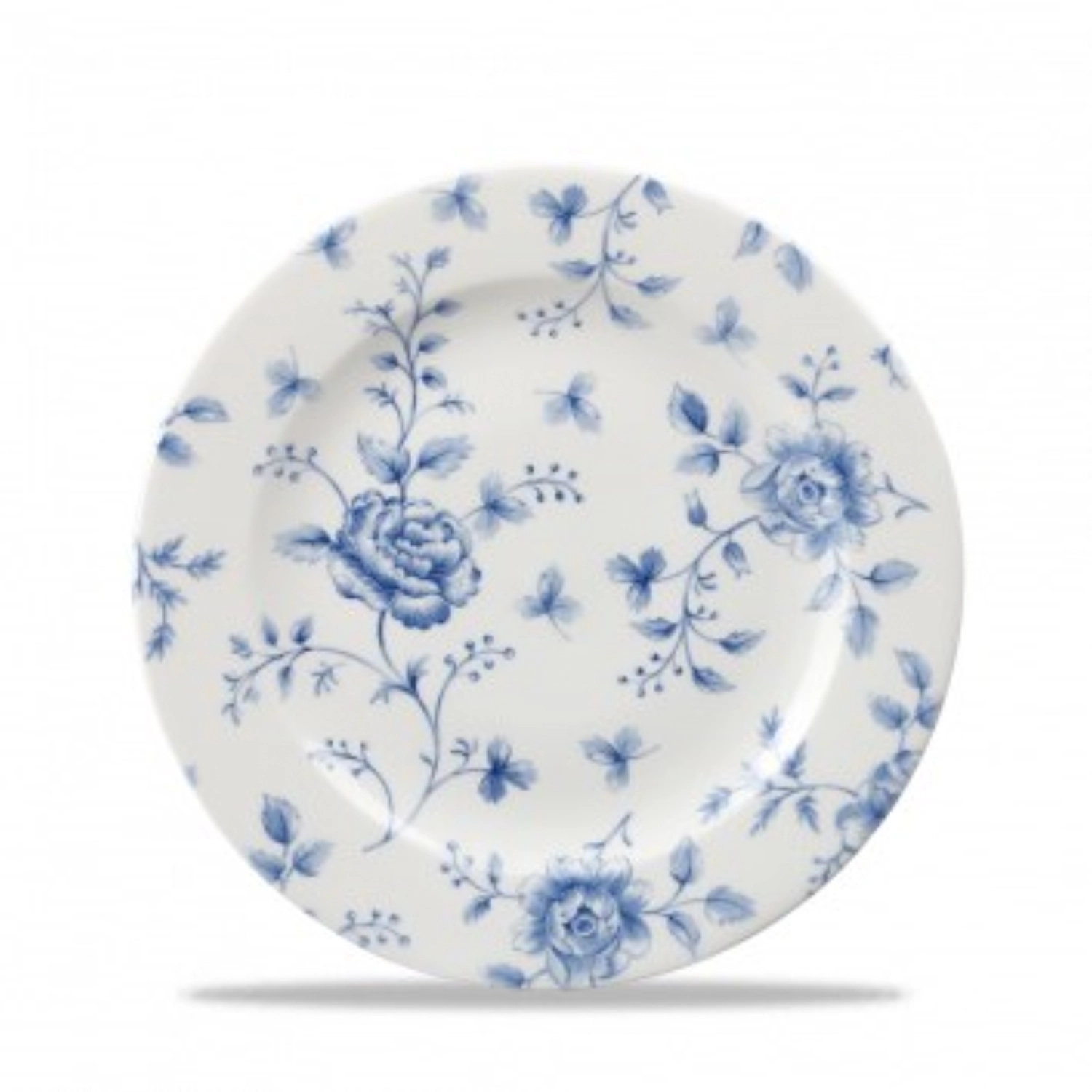 Assiette plate aile prague rose chintz 21cm