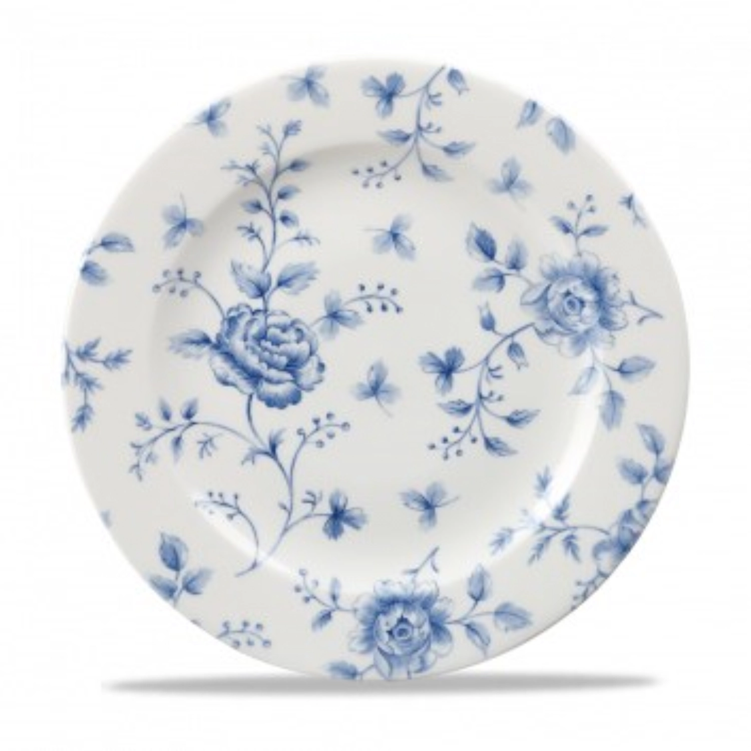 Assiette plate aile prague rose chintz 27.6cm