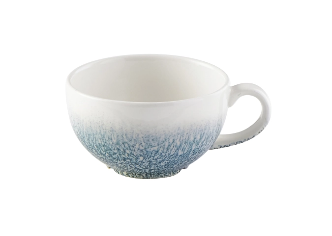 S.P. Raku Topaz Blue Tasse