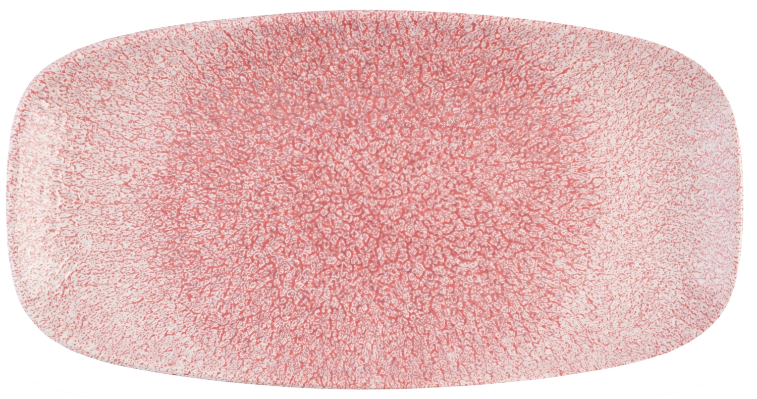 S.P. Raku Pink Quartz Chefs Plateau Oblong